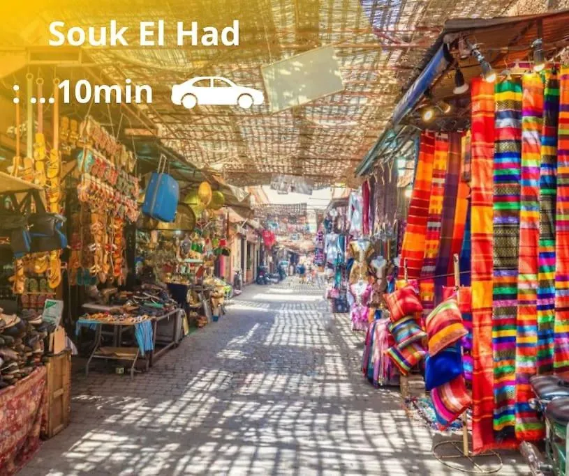 Dar Adrar Au Coeur D 'Agadir Daire Fas